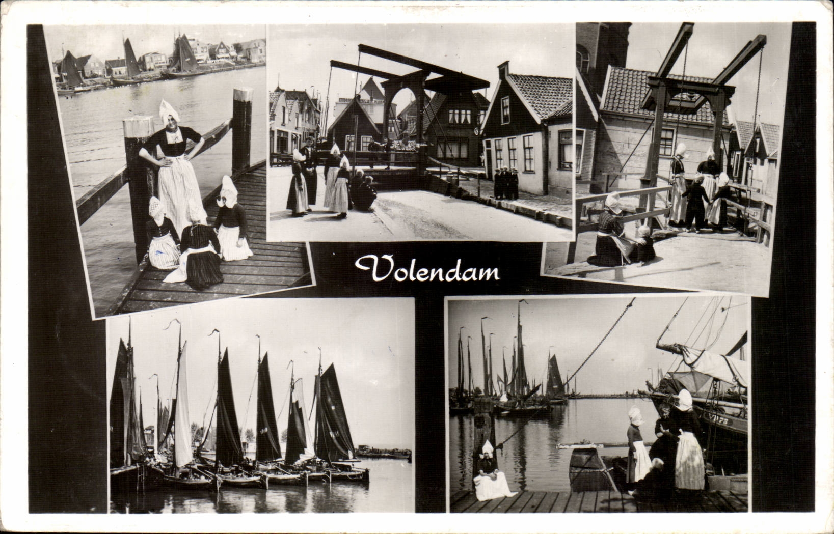 CPA the Netherlands Volendam Folklore