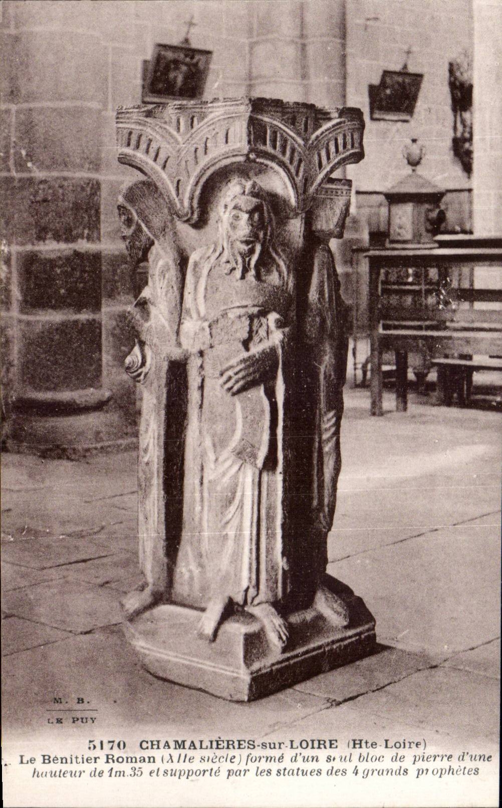 CPA Chamalieres on Loire Le Romance stoup