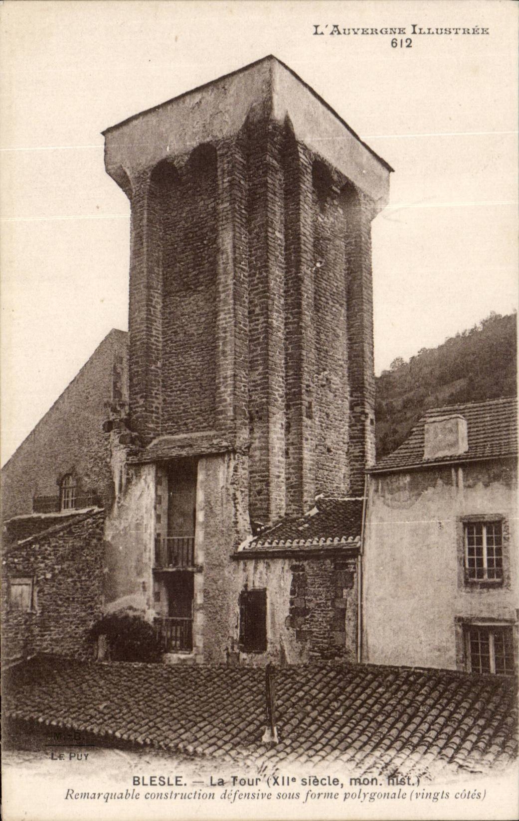 CPA Bresle the tower Forms polygonal (twenty dimensions)