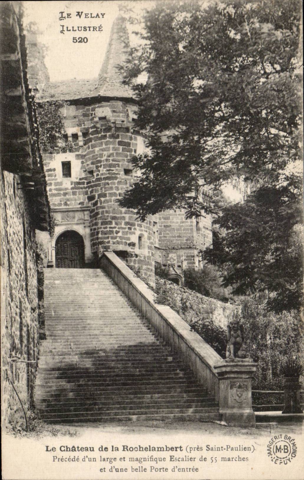 CPA Castle of Rochelambert close Saint Paulien