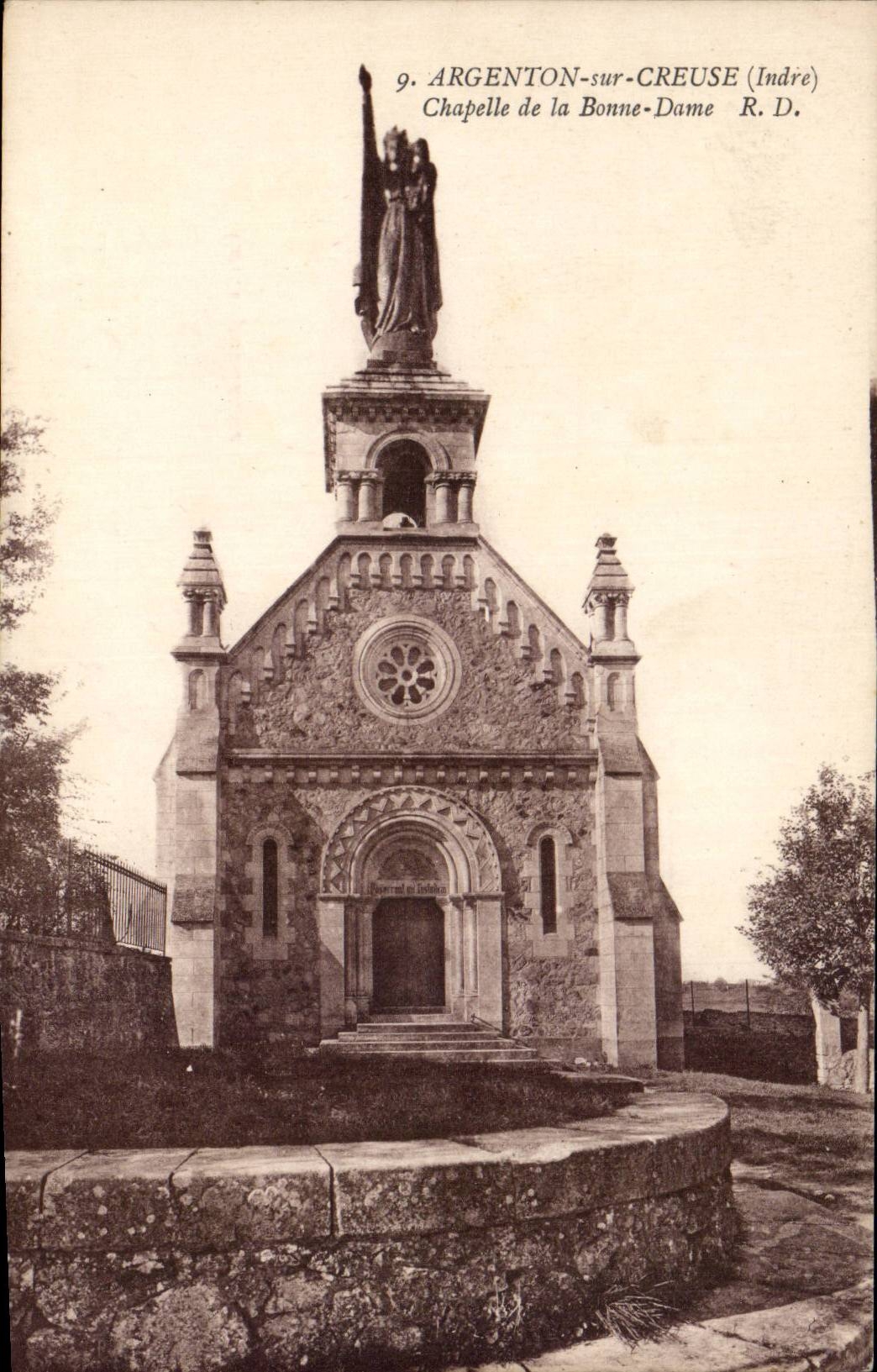 CPA Nickle silver on Hollow Vault of the Good Lady