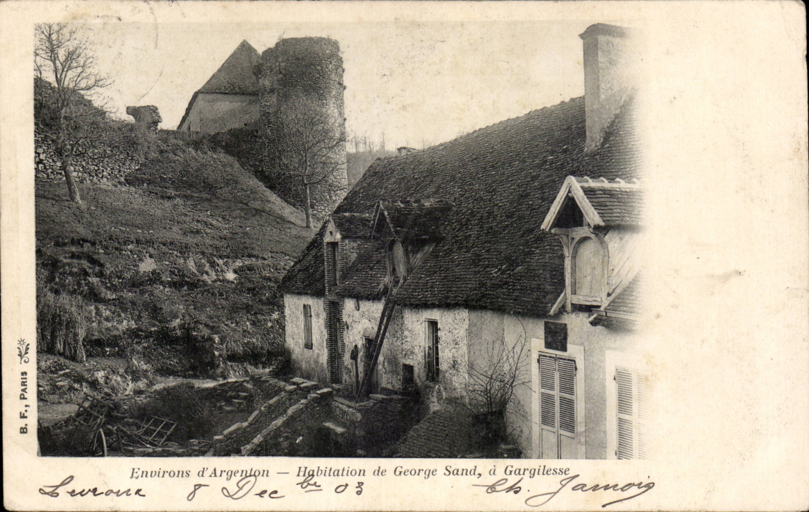 CPA Environs of Nickle silver Dwelling of George Sand has Gargilesse