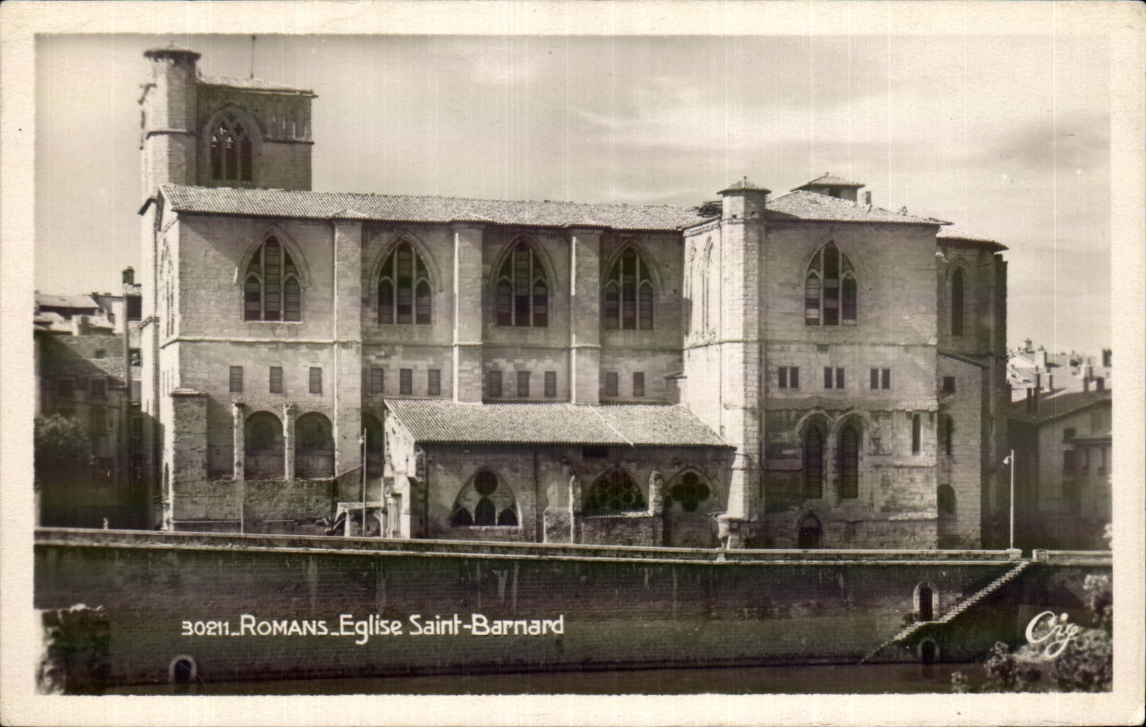 Romance CPSM Church Saint Barnard