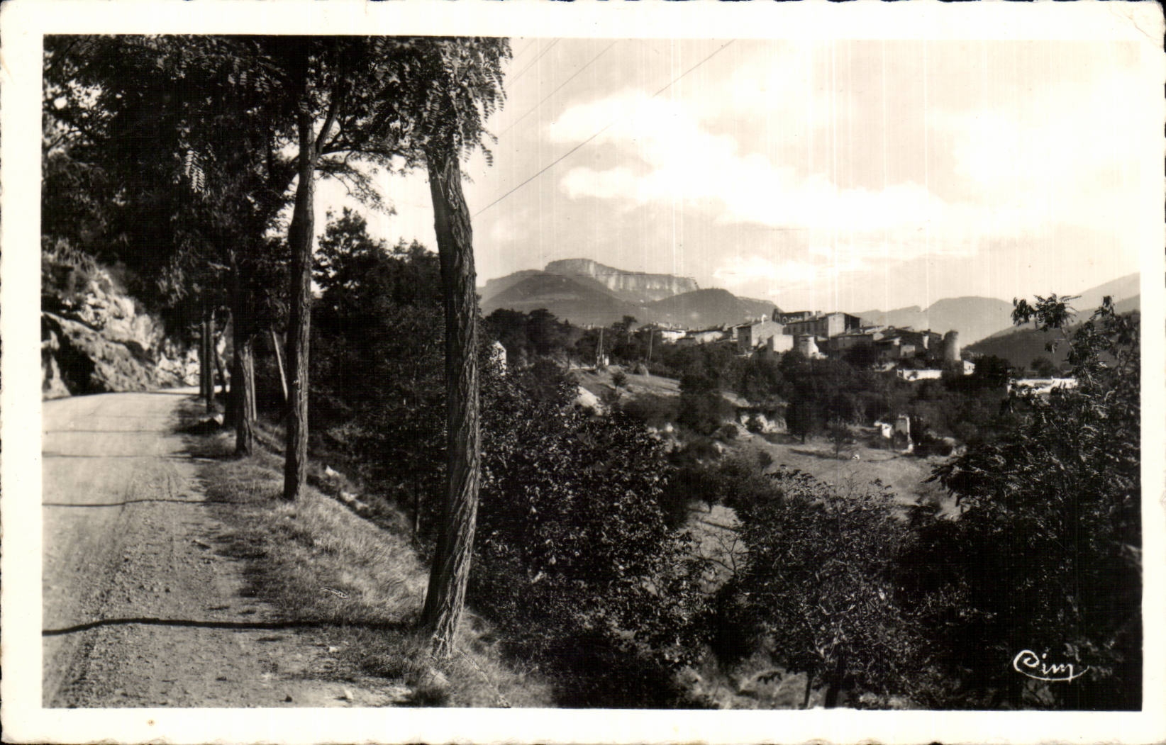 CPSM Beaufort on GErvanne View Road of Crest