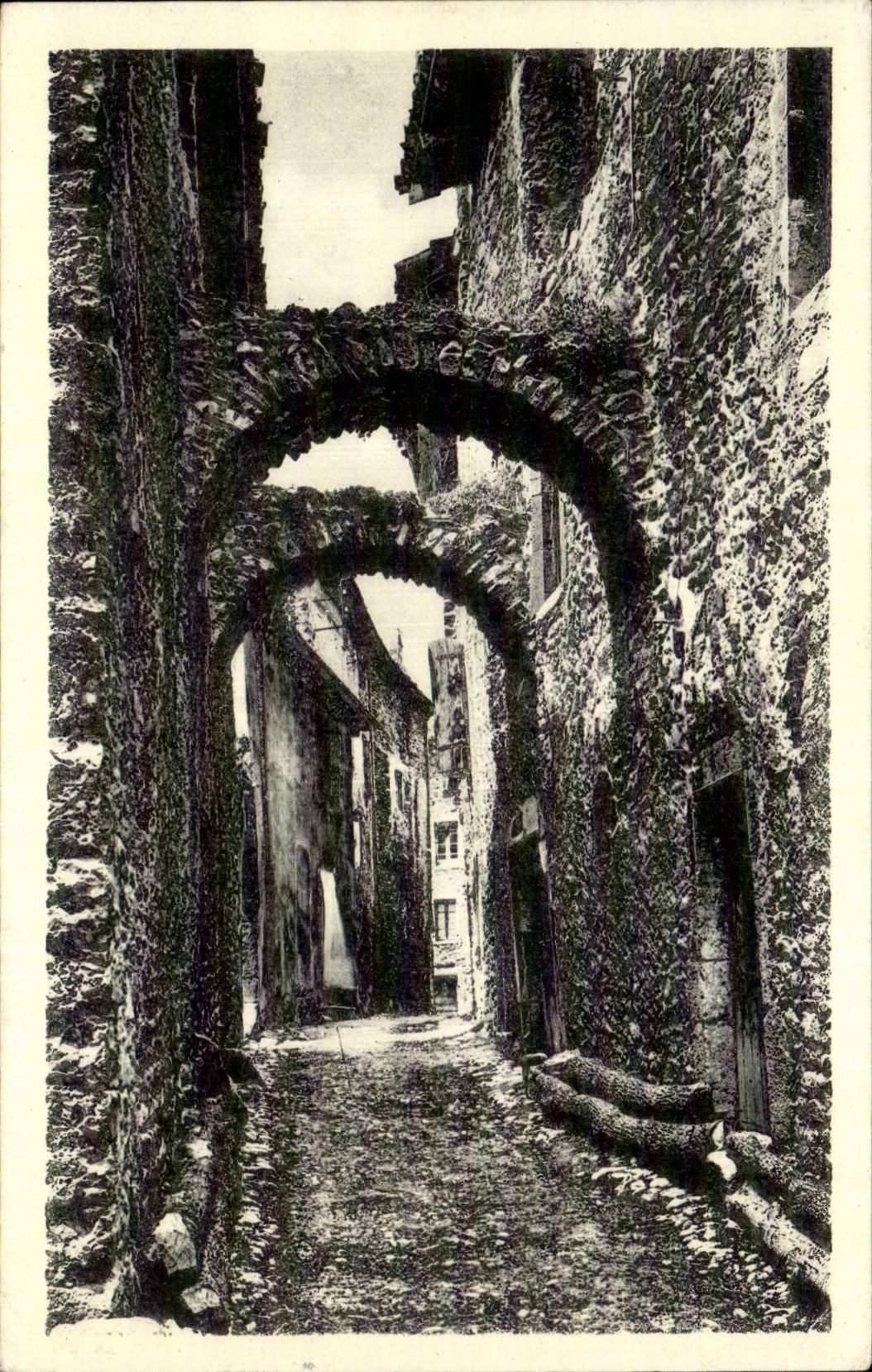 CPA Chatillon in Diois an old street