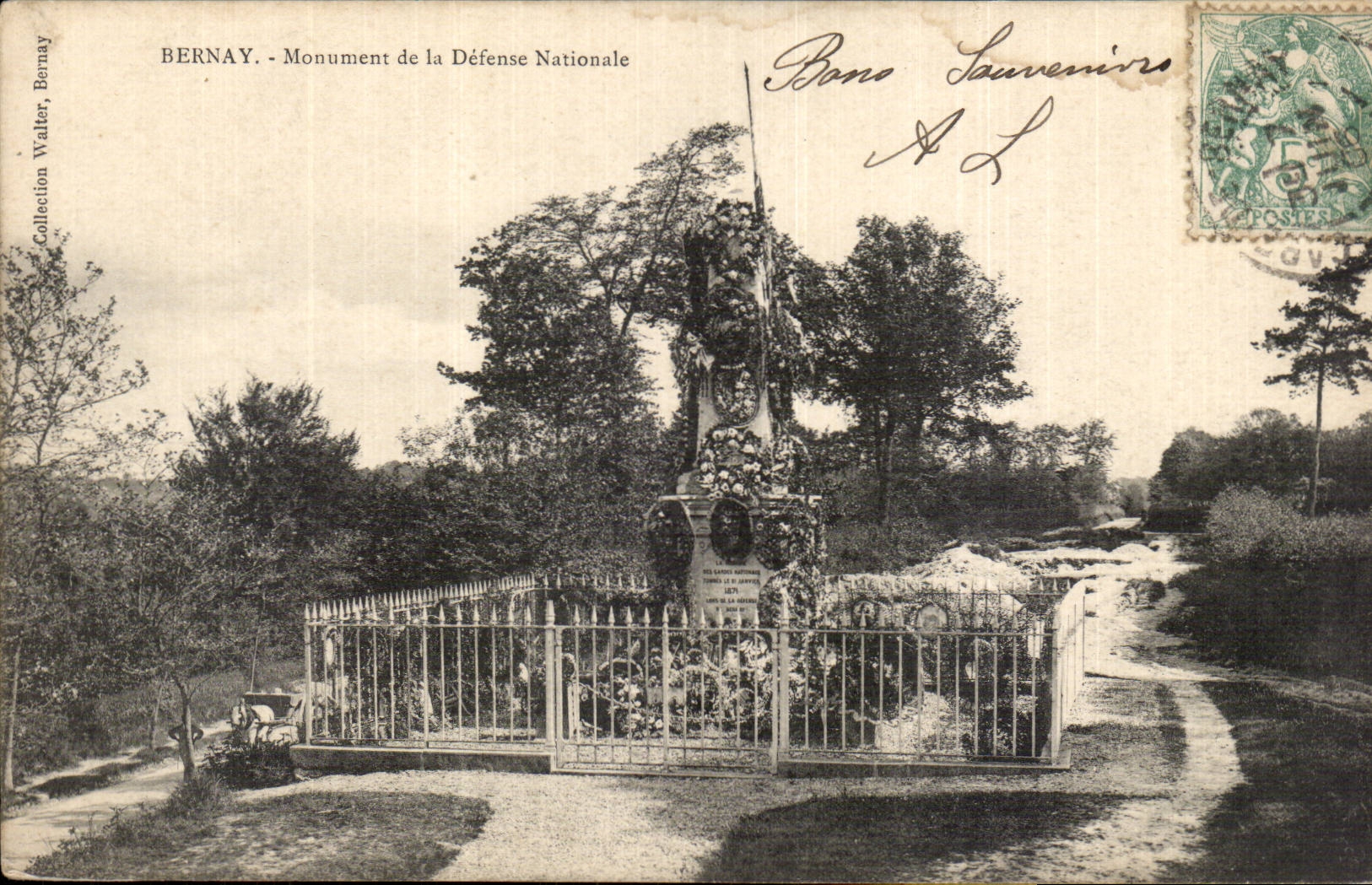 CPA Bernay Monument of national defense