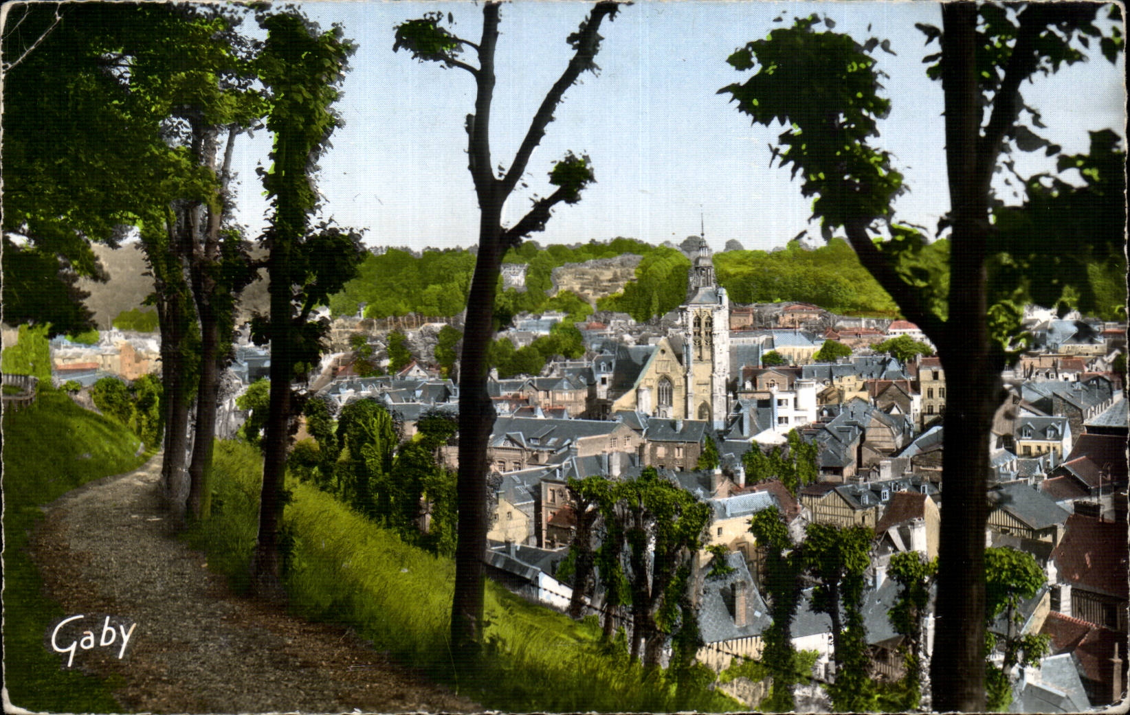 CPSM Bernay Vue generale