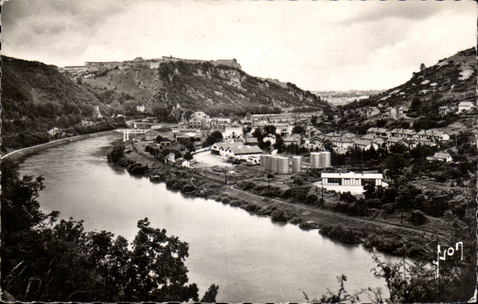 CPSM Besancon the citadel and Doubs