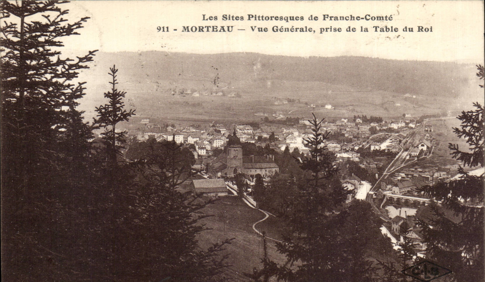 CPA Morteau View taken of the table of the king