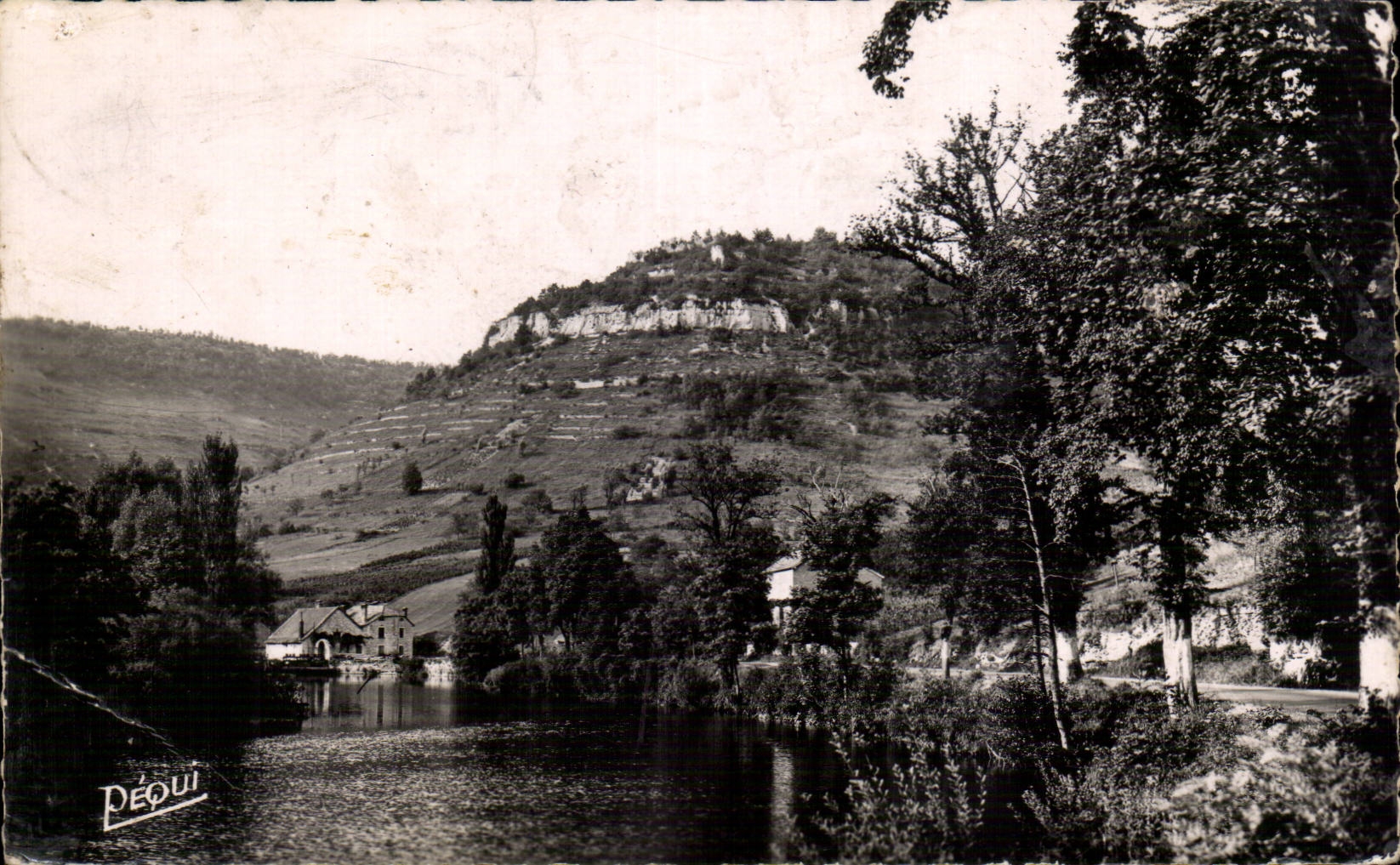 CPSM Vuillafans Ruins of Chateauneuf