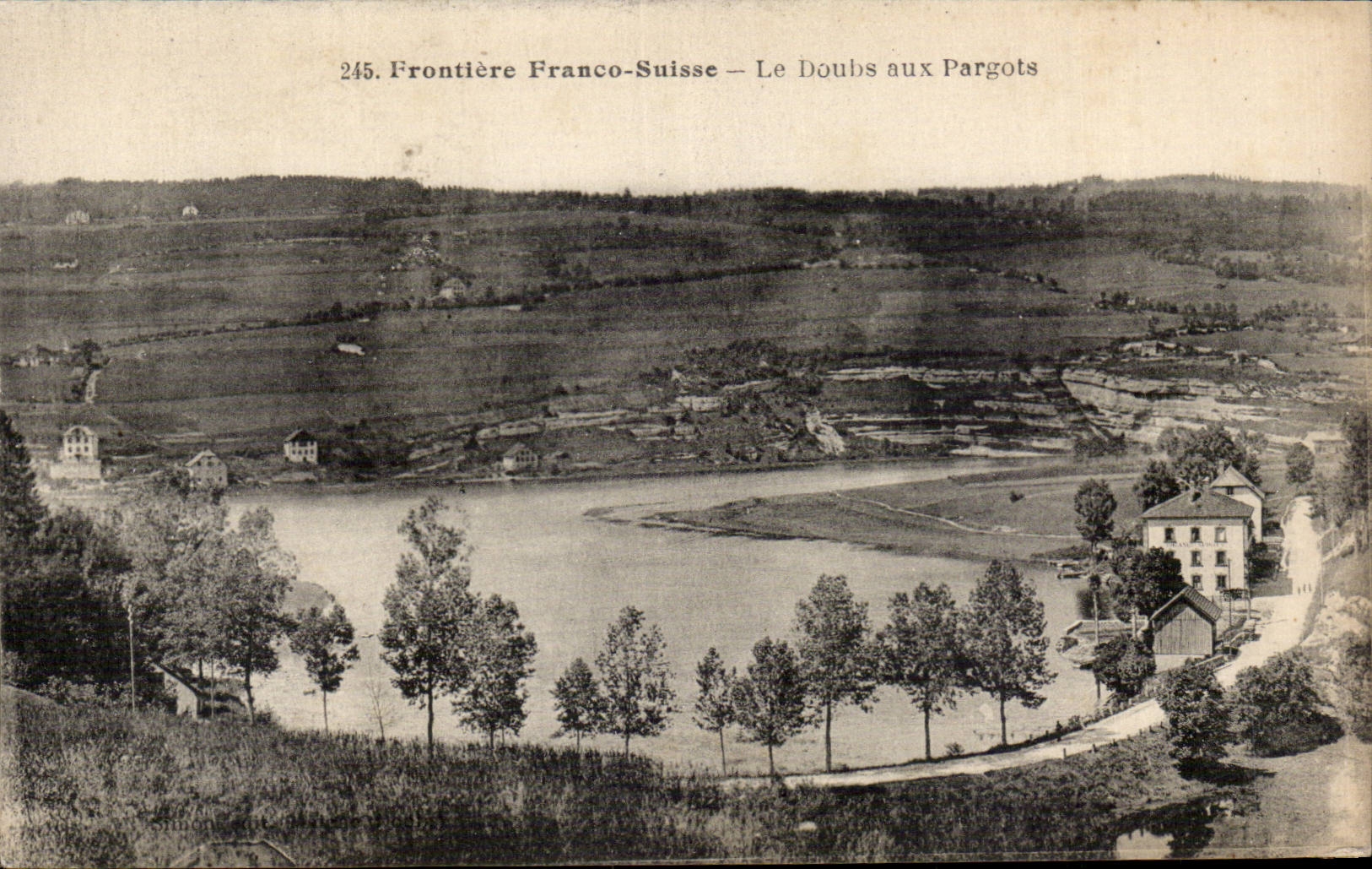 Free Swiss CPA Border Doubs with the pargots