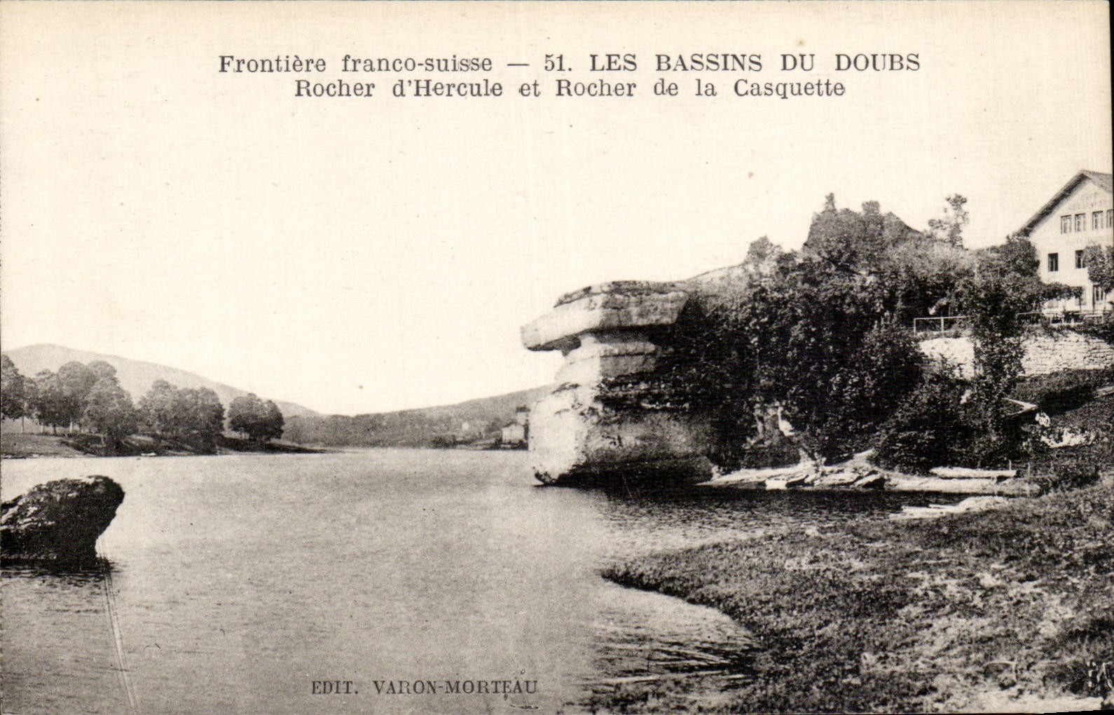 Free Swiss CPA Border basins of Doubs Rock of Hercules and rock of the cap