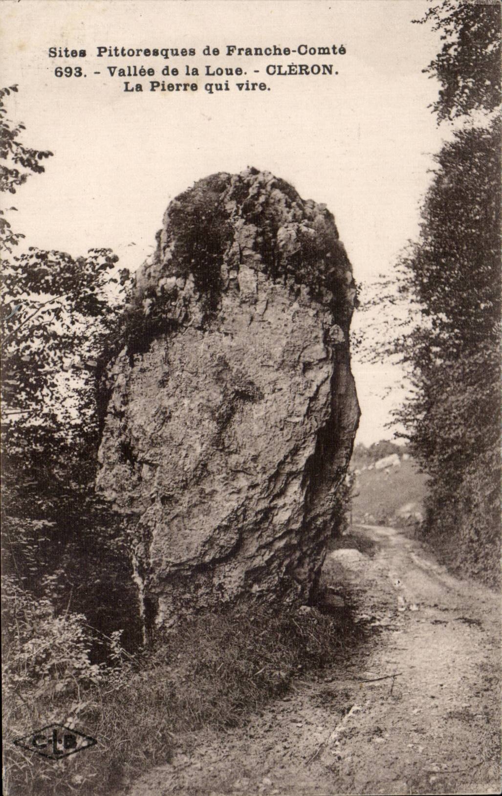 CPA Vallee of Rents Cleron the stone which Vire