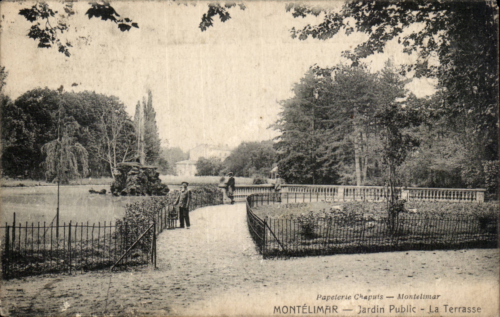 CPA Montelimar Public garden the terrace