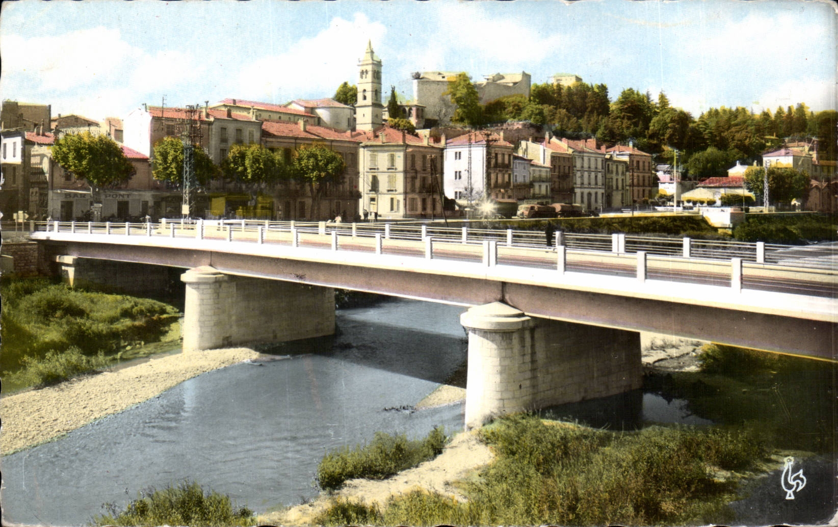 CPA Montelimar Le bridge of the release