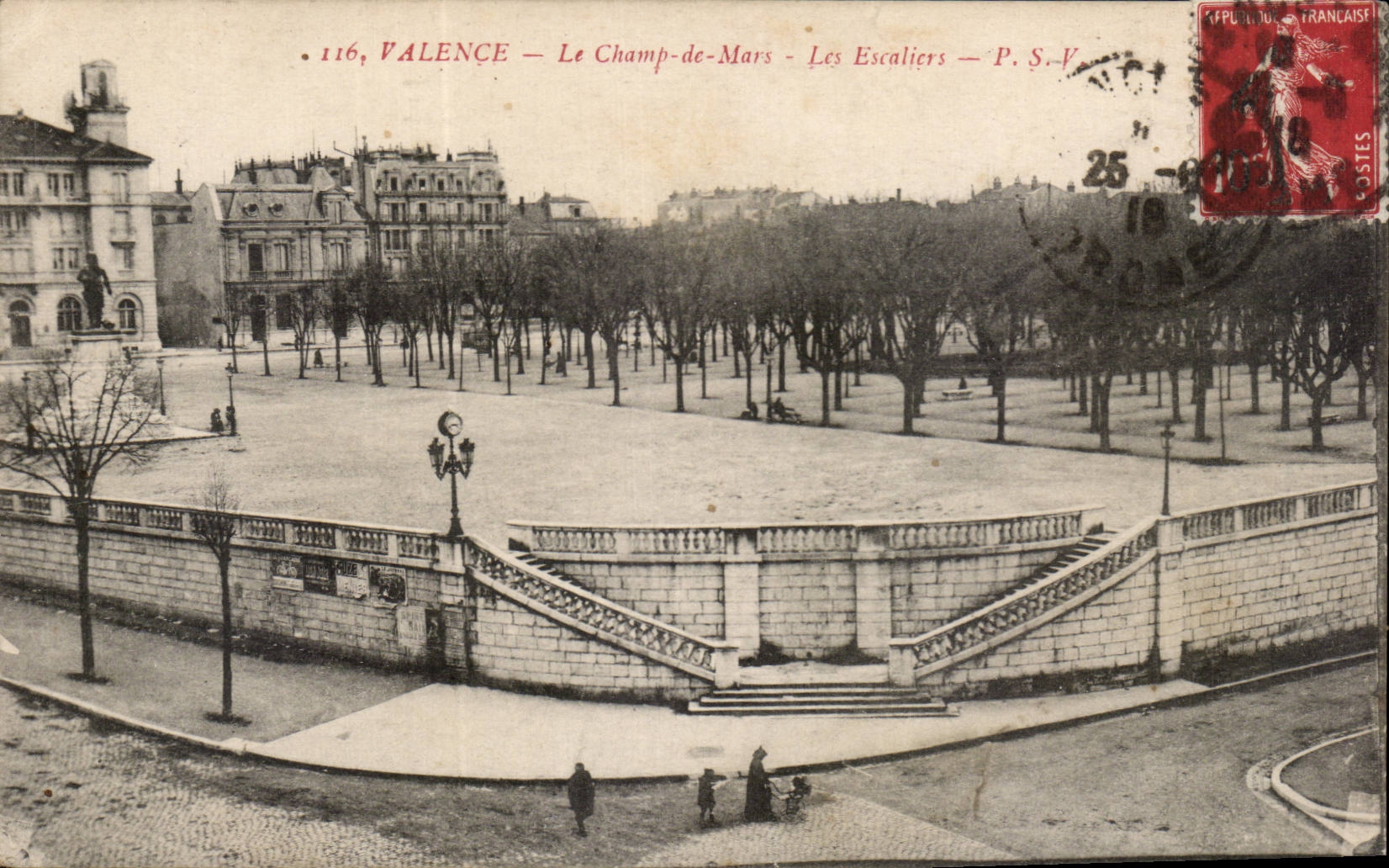 Campo de Le de la valencia de CPA de las escaleras de Marte