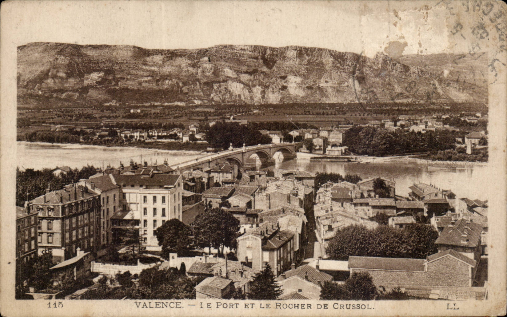 Valencia Le port de CPA y la roca de CRussol