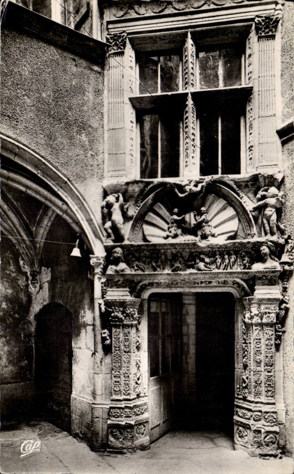 Casa Dupre Latour uno de la valencia de CPSM del renacimiento mas hermoso de las puertas de Francia (decimosexto)