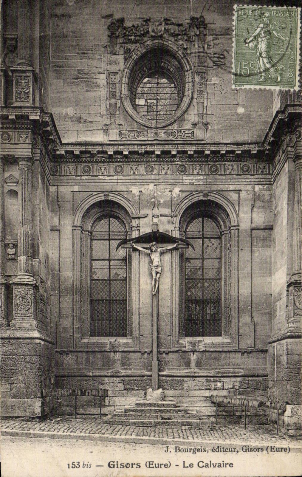 CPA Gisors Le calvaire