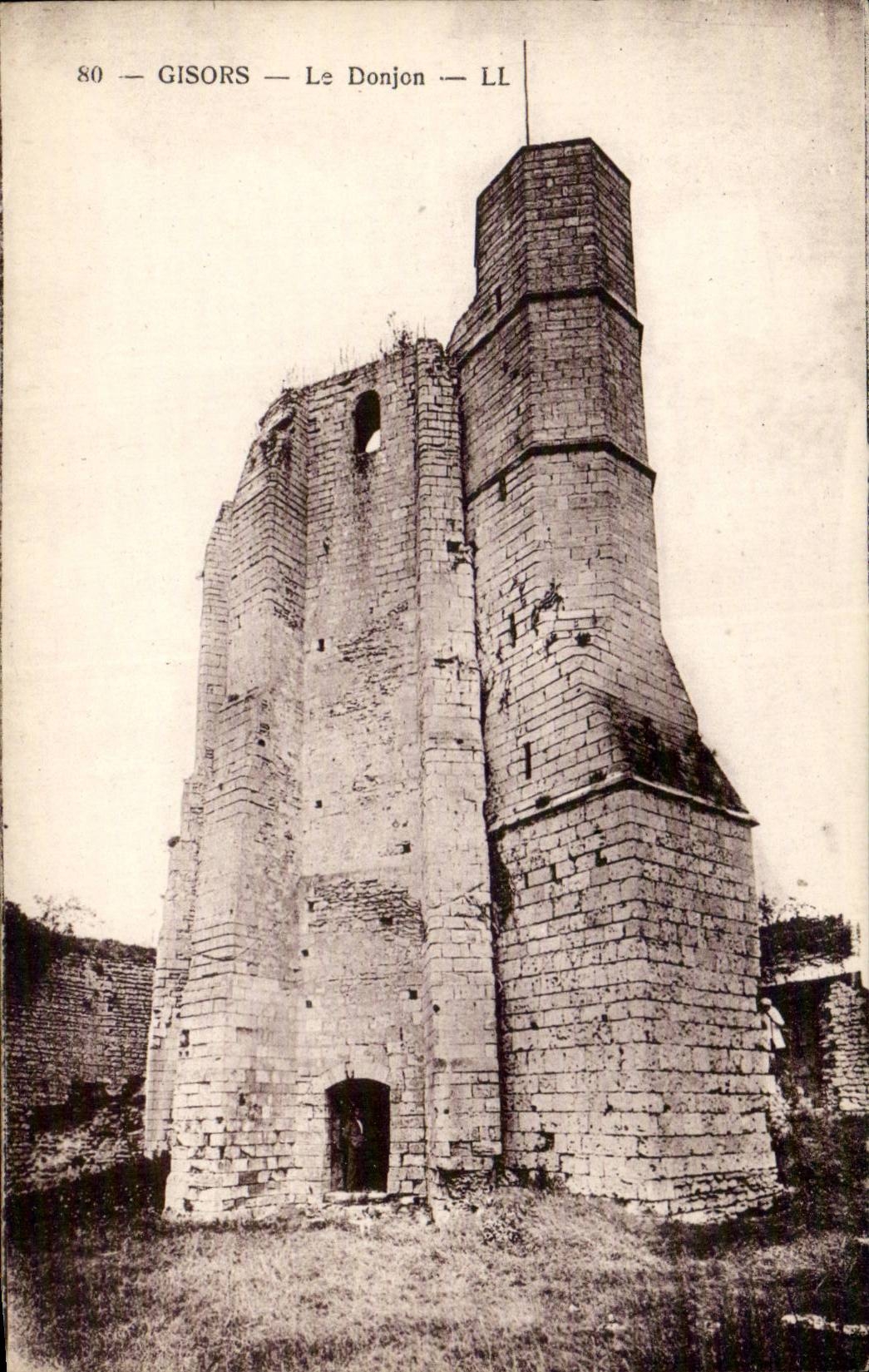 CPA Gisors Le donjon