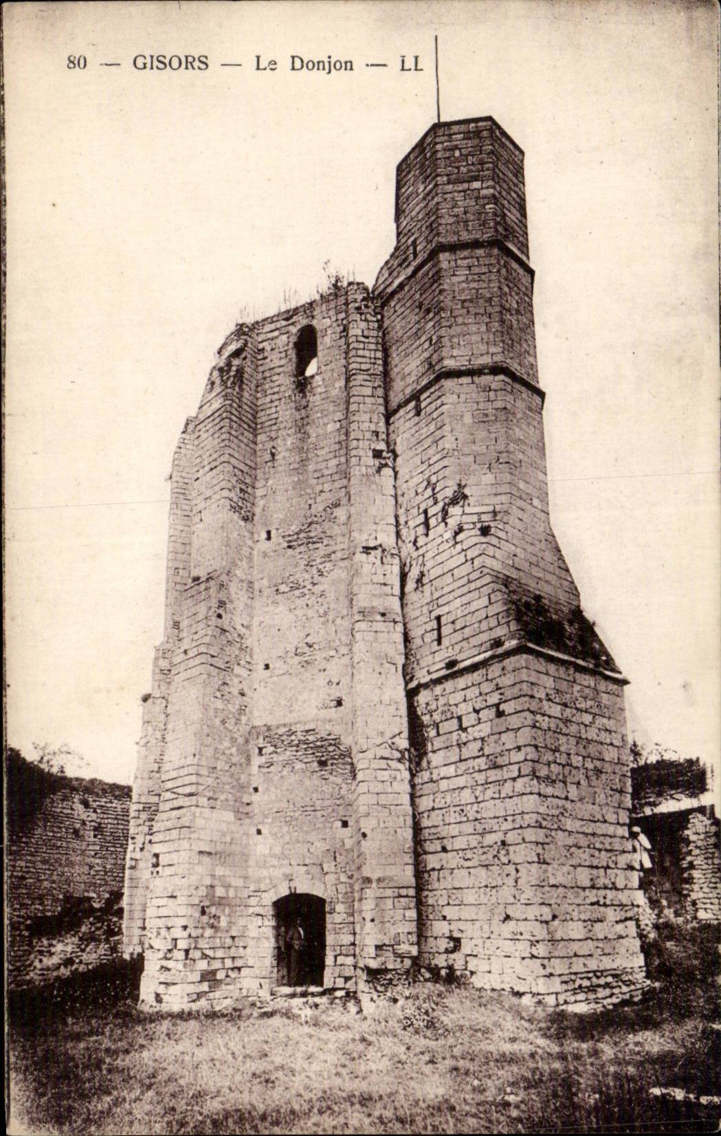 CPA Gisors Le donjon