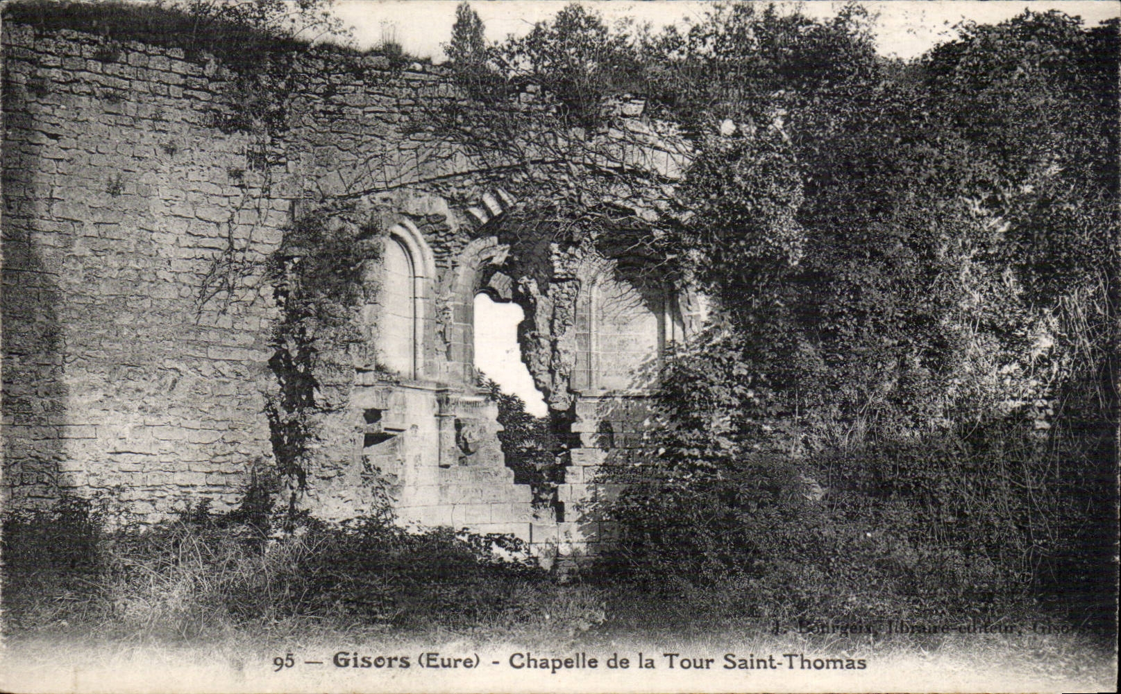 CPA Gisors Chapelle de la tour Saint Thomas