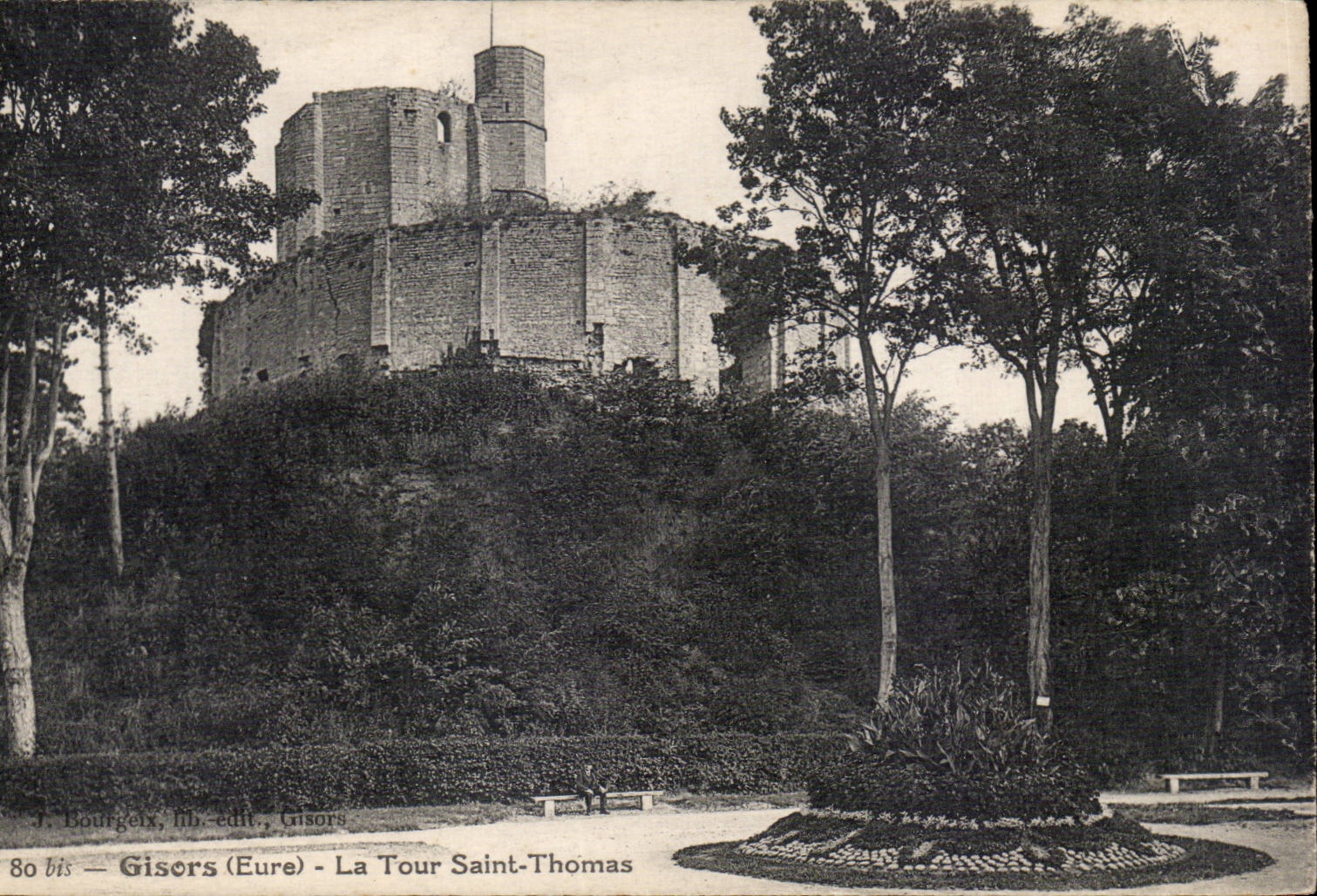 CPA Gisors La tour Saint Thomas