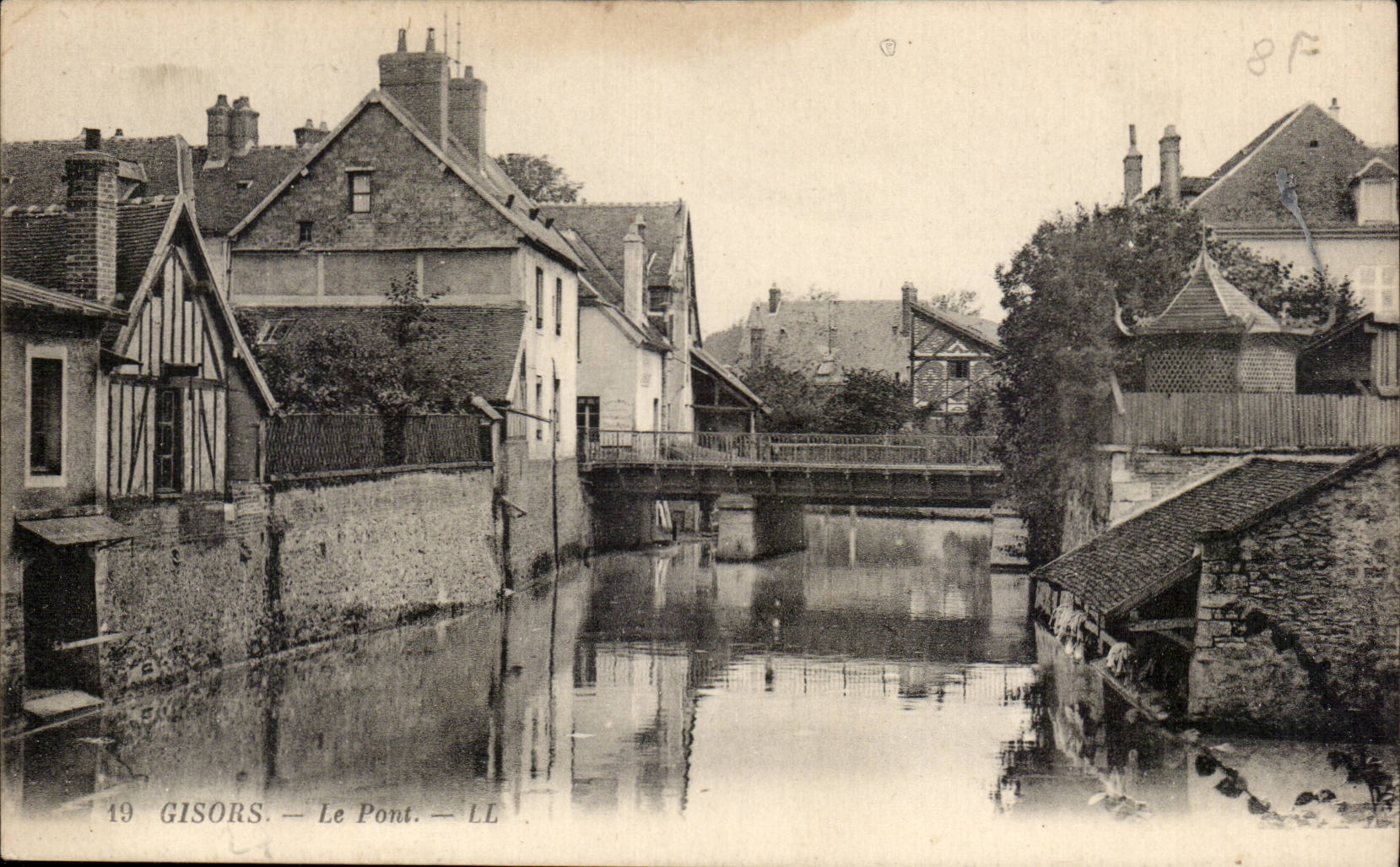 CPA Gisors Le pont