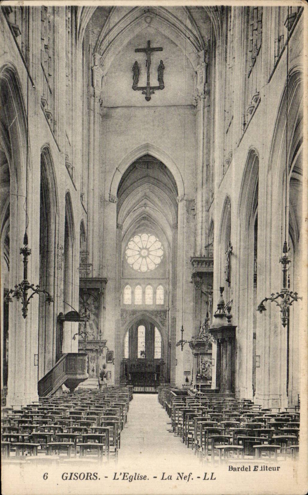 CPA Gisors L'eglise