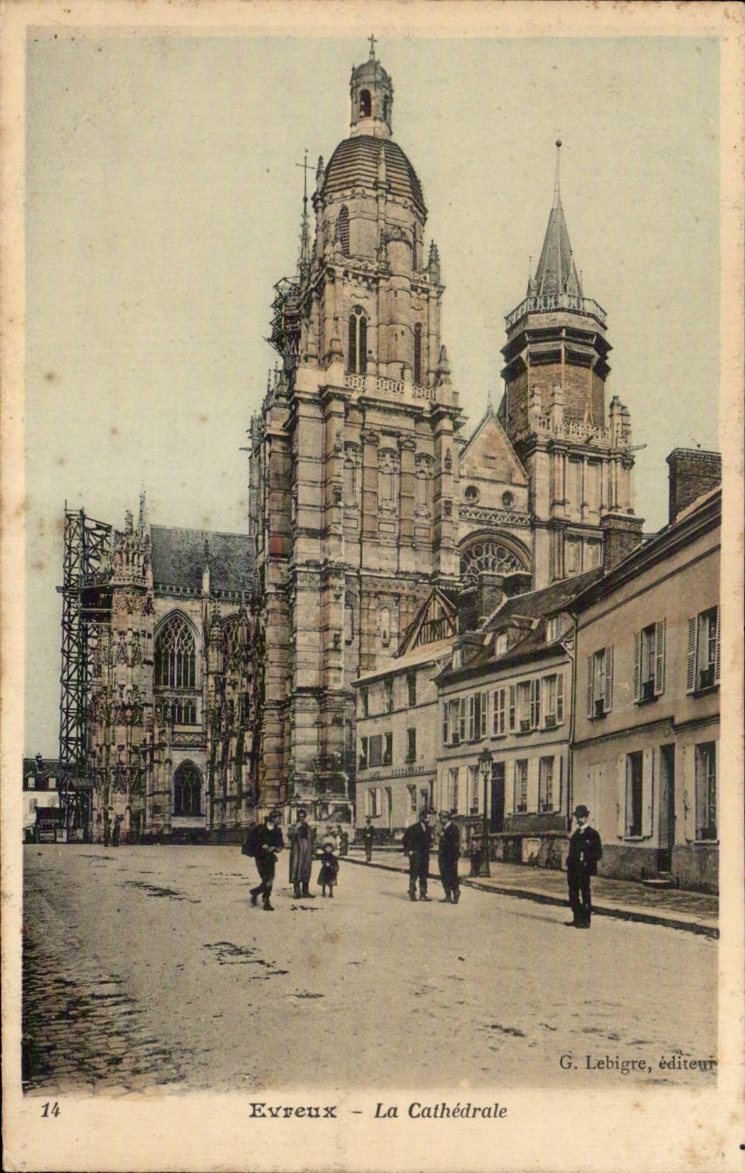 CPA Evreux la catedral