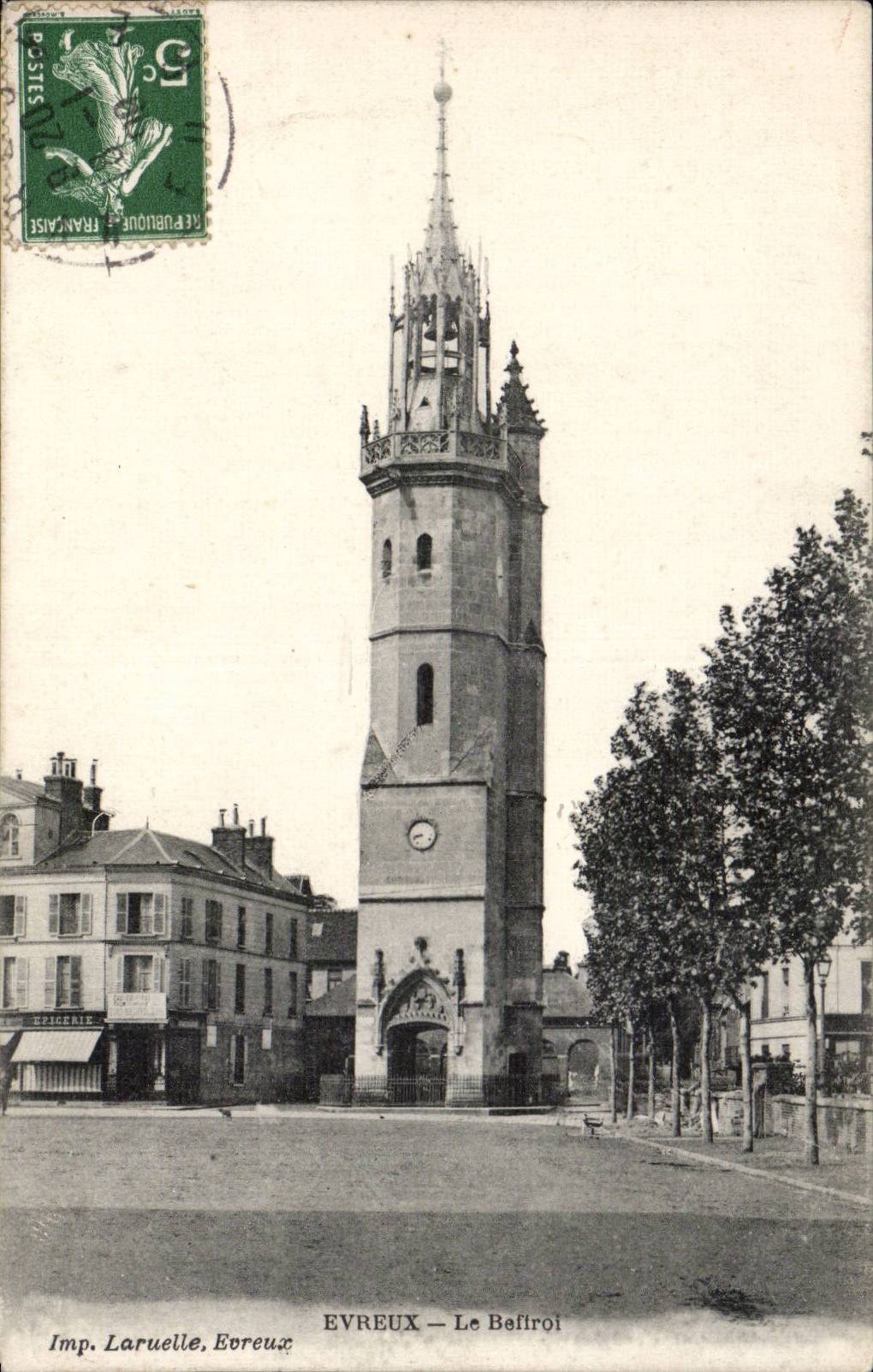 CPA Evreux Le belfry