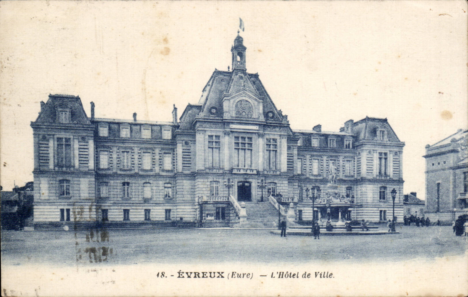 CPA Evreux el ayuntamiento
