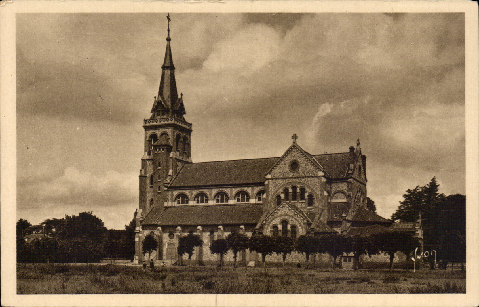 CPA Evreux la iglesia de Navarra