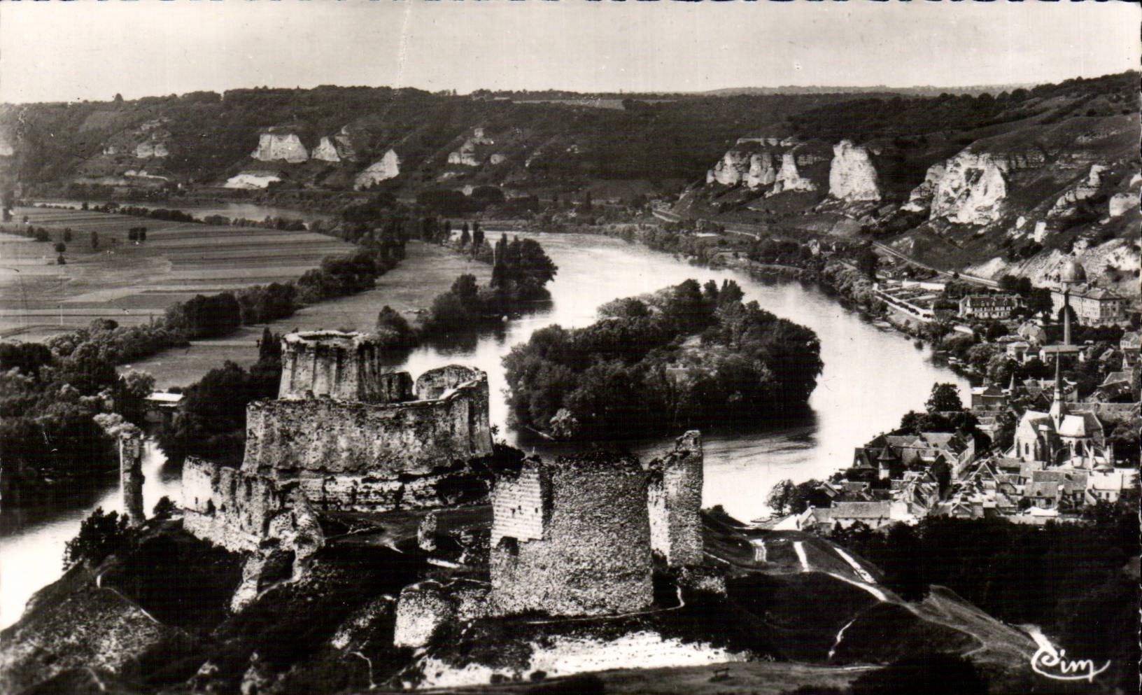 CPA Les Andelys Le chateau Gaillard 
