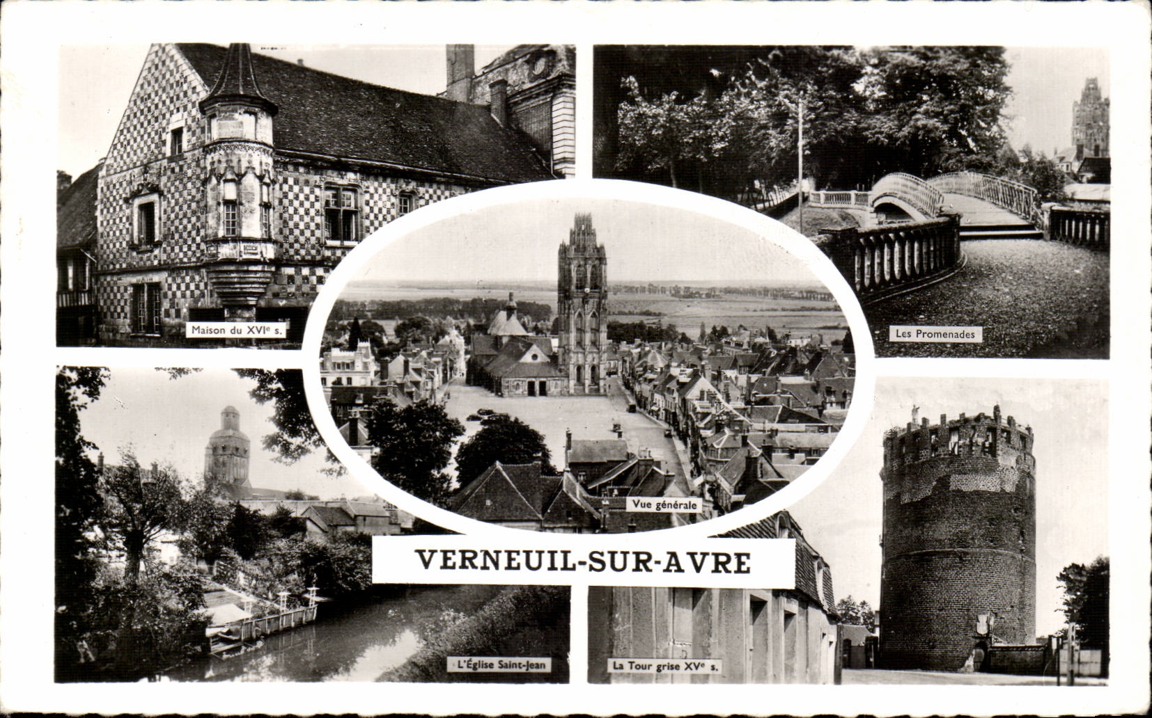 CPSM Verneuil on Avre