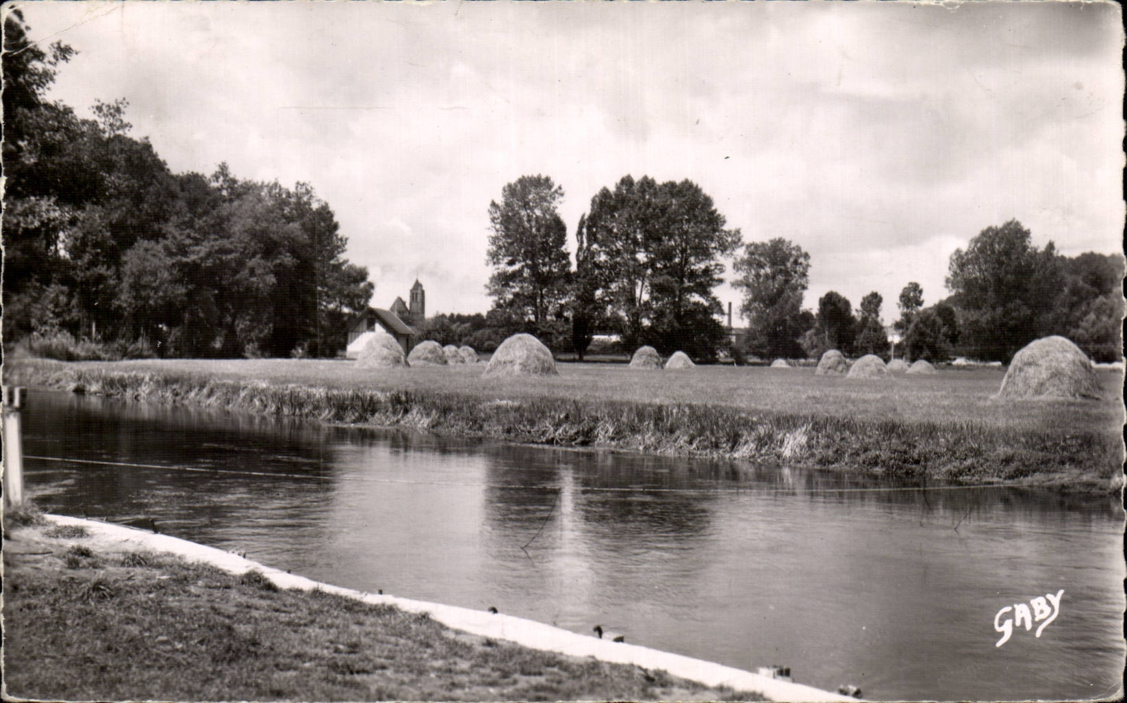 CPA Audemer Bridge Risle