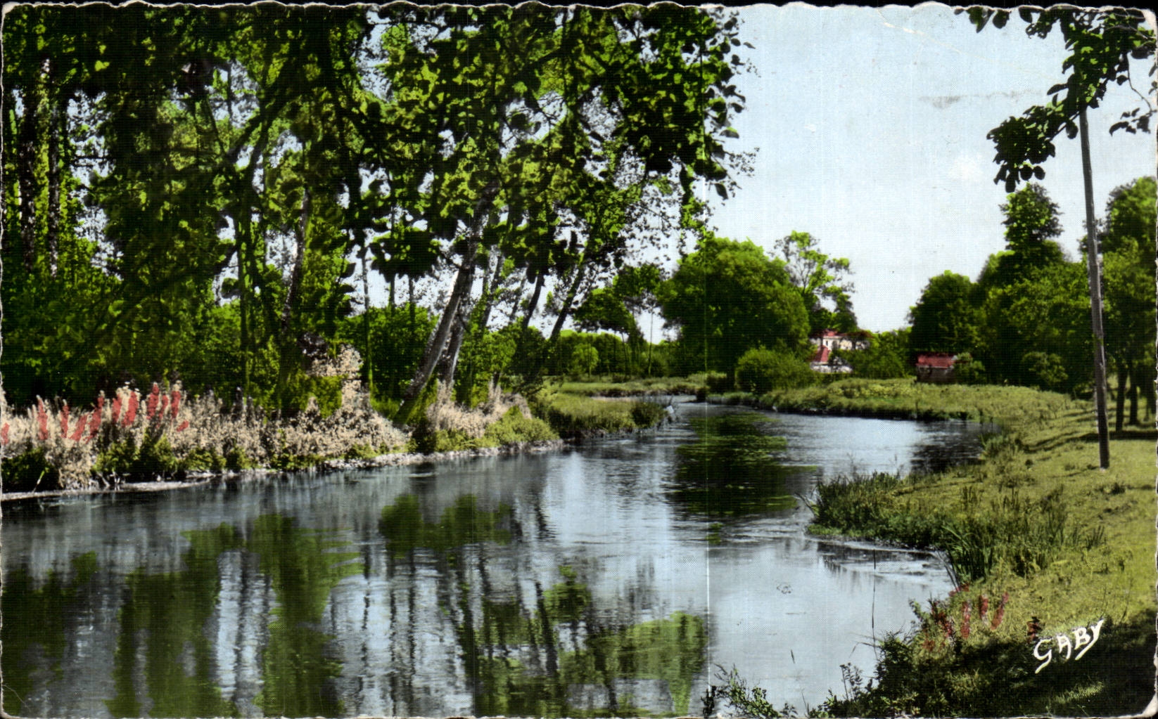 CPA Audemer Bridge Risle