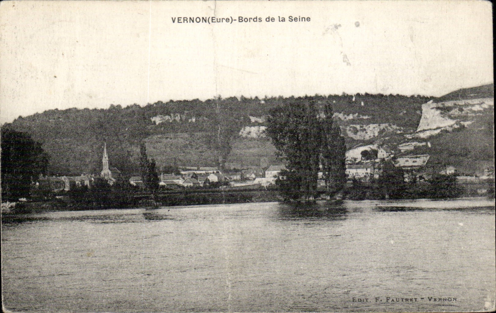 Bordes de CPA Vernon del Seine