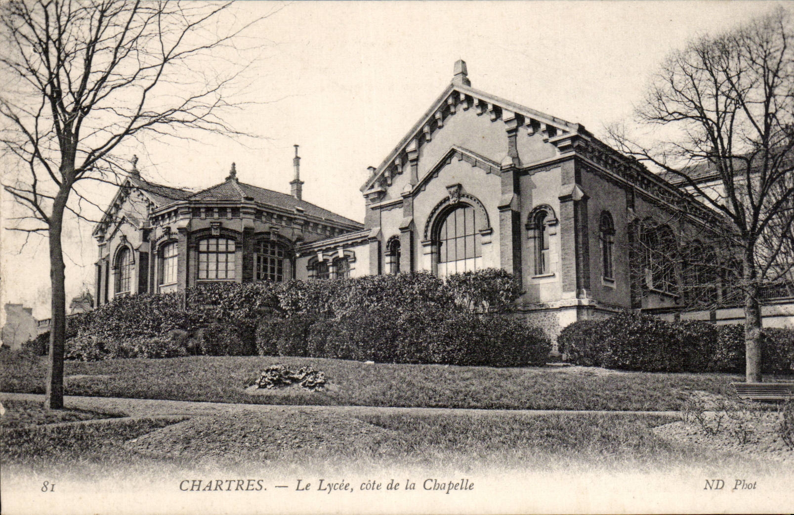 CPA Chartres Le college dimensions vault