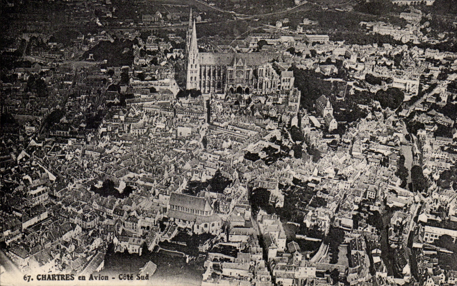 CPA Chartres in the plane