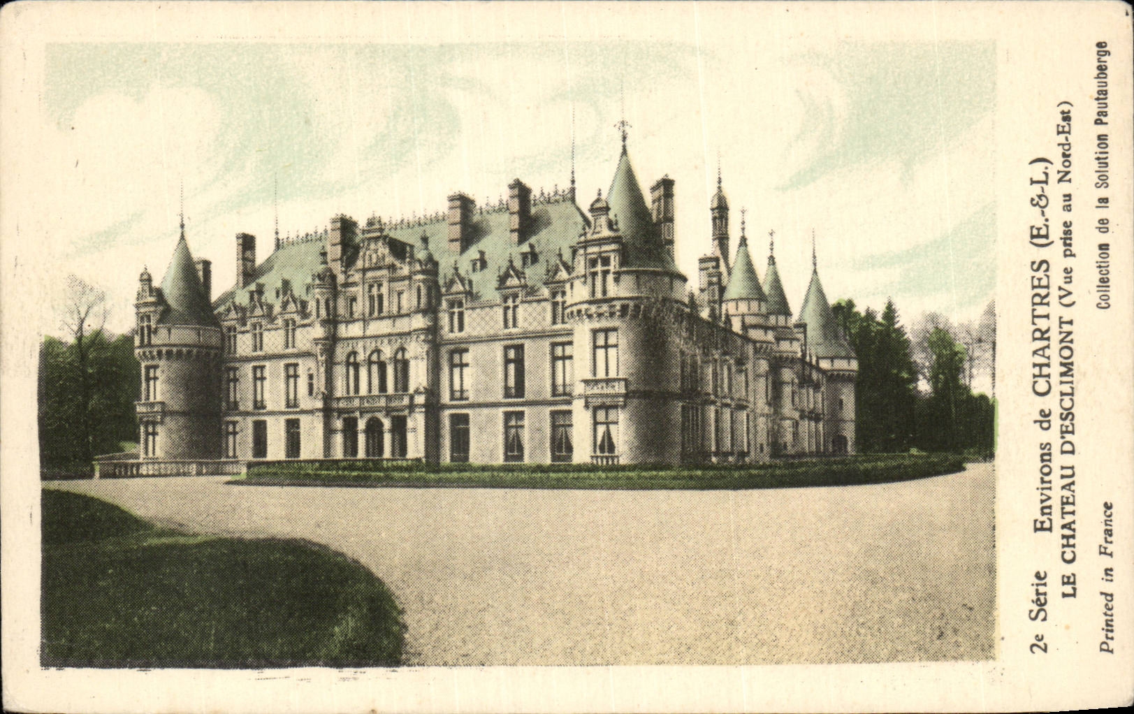 Alrededores de CPA de Chartres Le castle de Esclimont