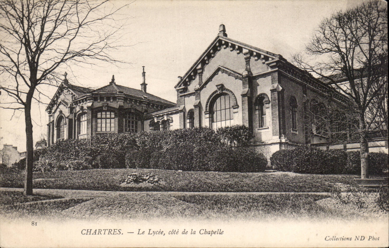 CPA Chartres Le college dimensions vault