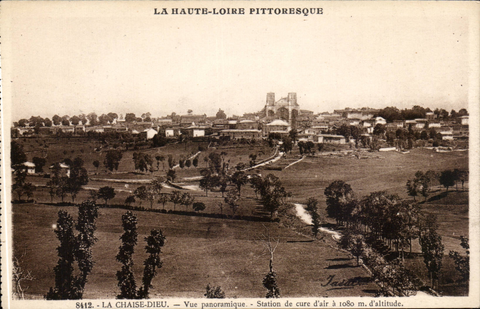 CPA the Chair God Panoramic View Station of cure of air has 1080m