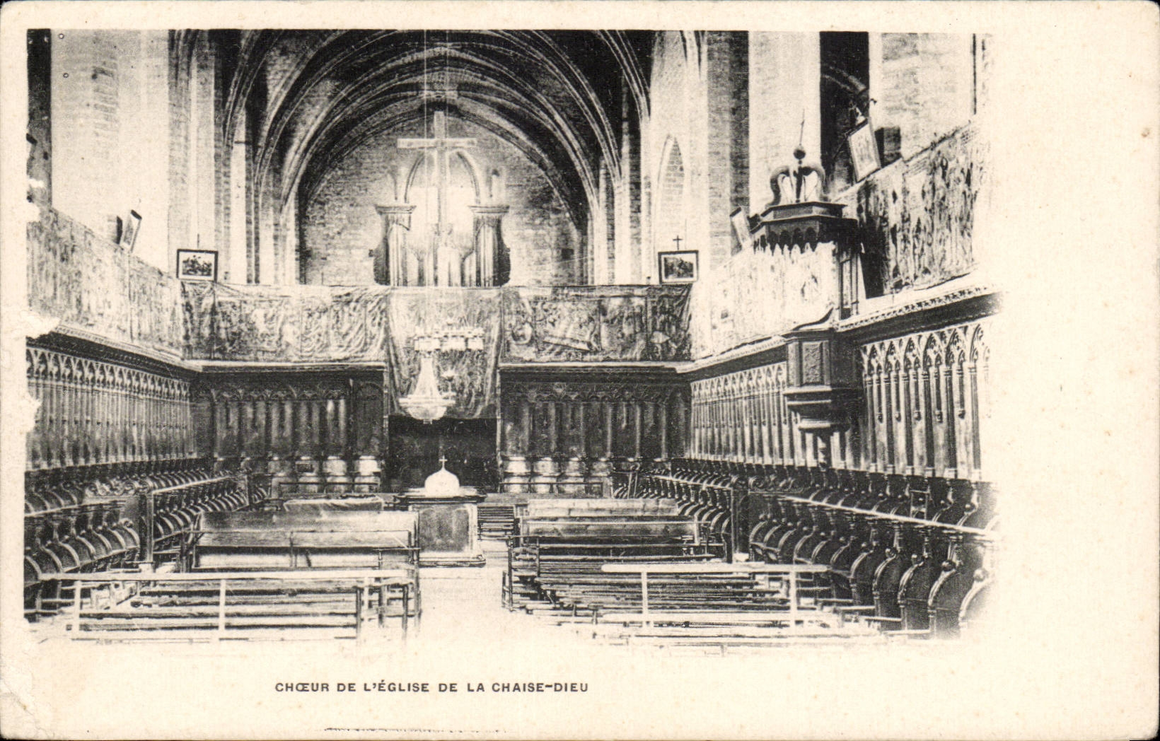 CPA el estribillo de dios de la silla de la iglesia