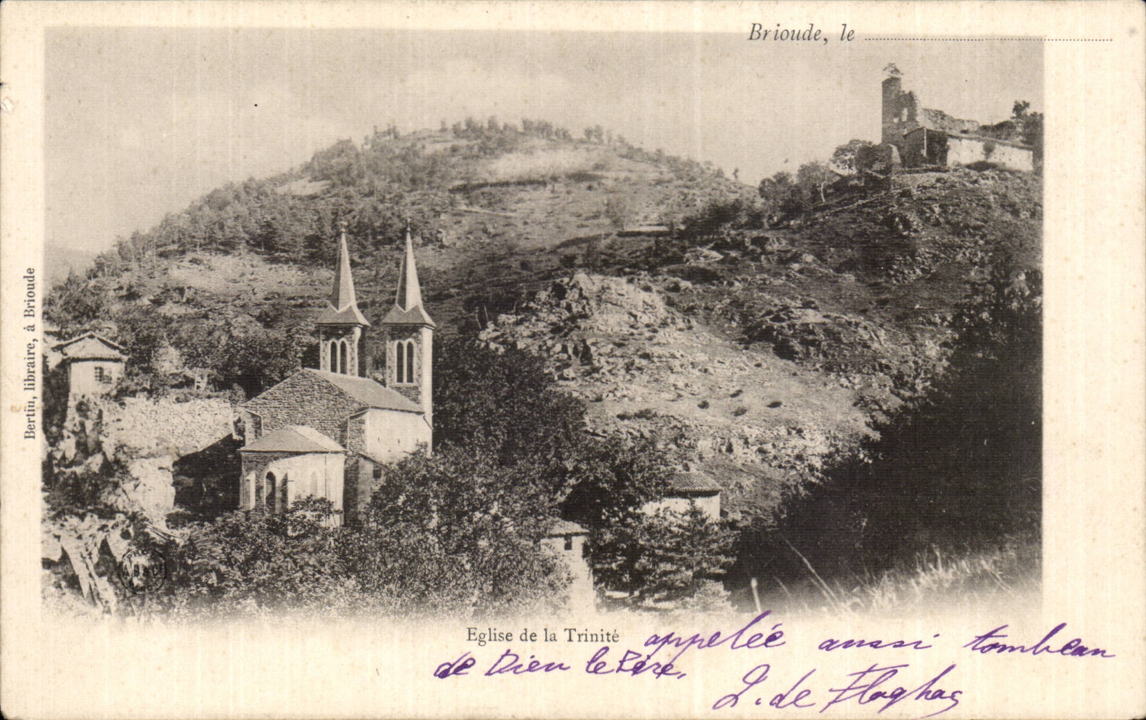 CPA Brioude Church of the Trinity