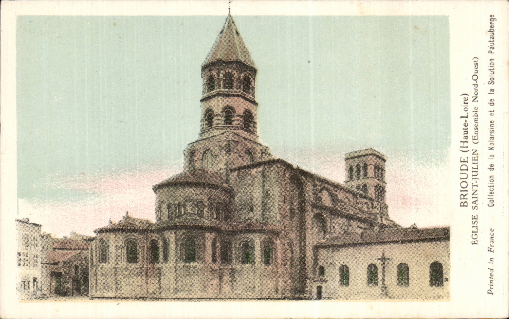 CPA Brioude Church Saint Julien