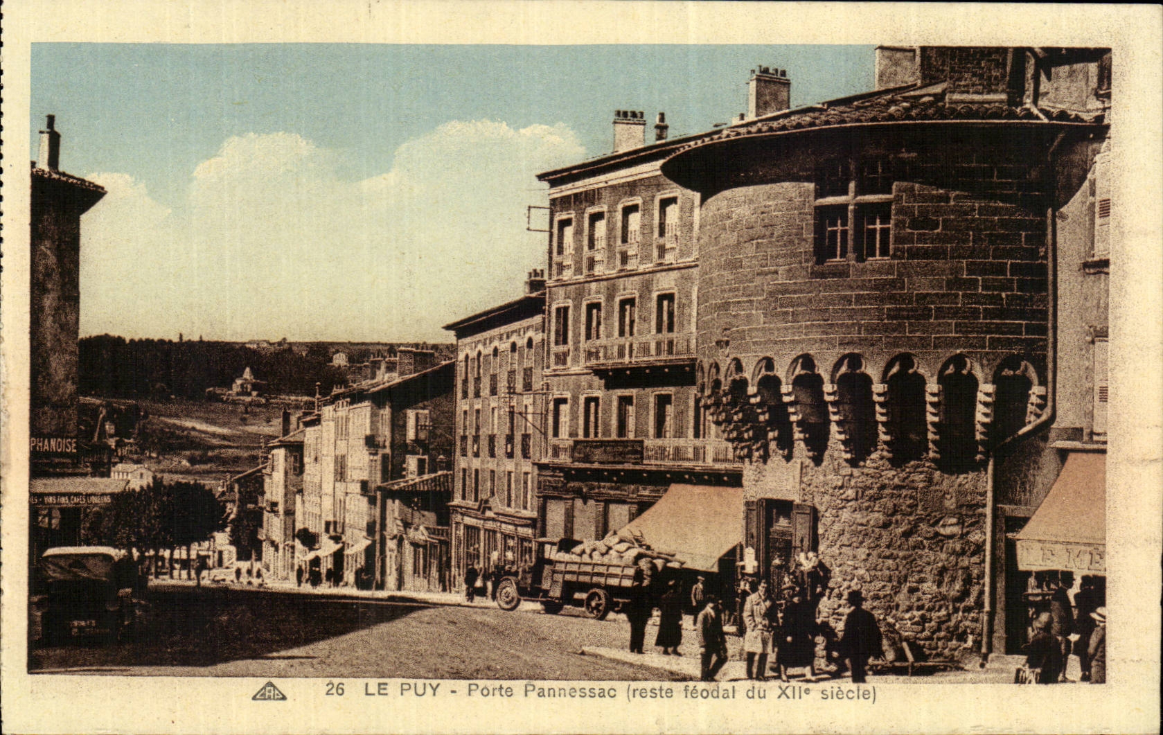 CPA Le Puy Porte Pannessac 