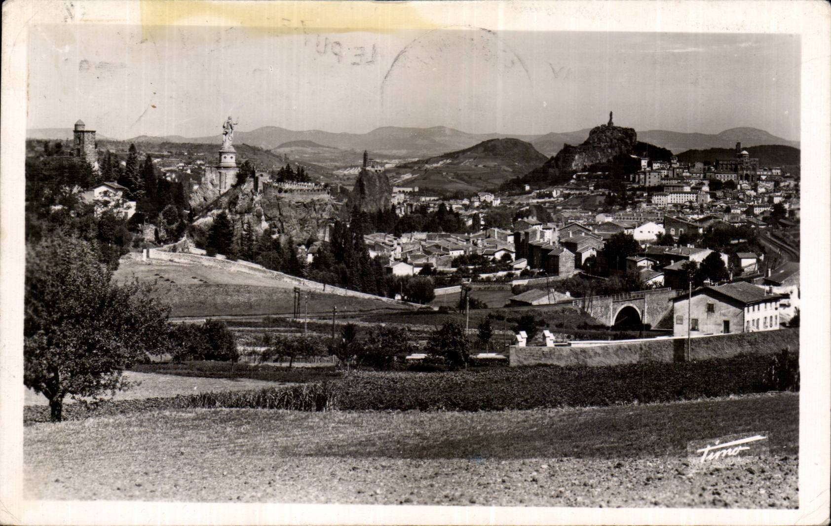 CPA Le Puy Vue generale dite des quatre rochers
