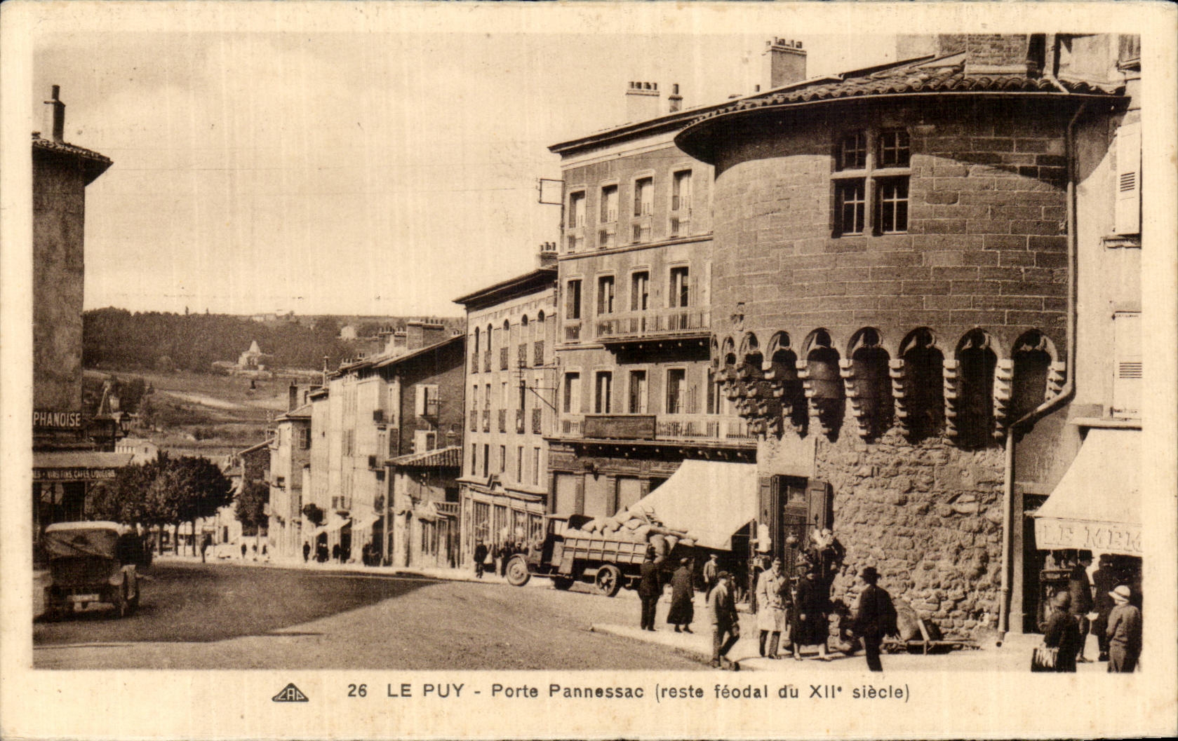 CPA Puy Pannessac Gate