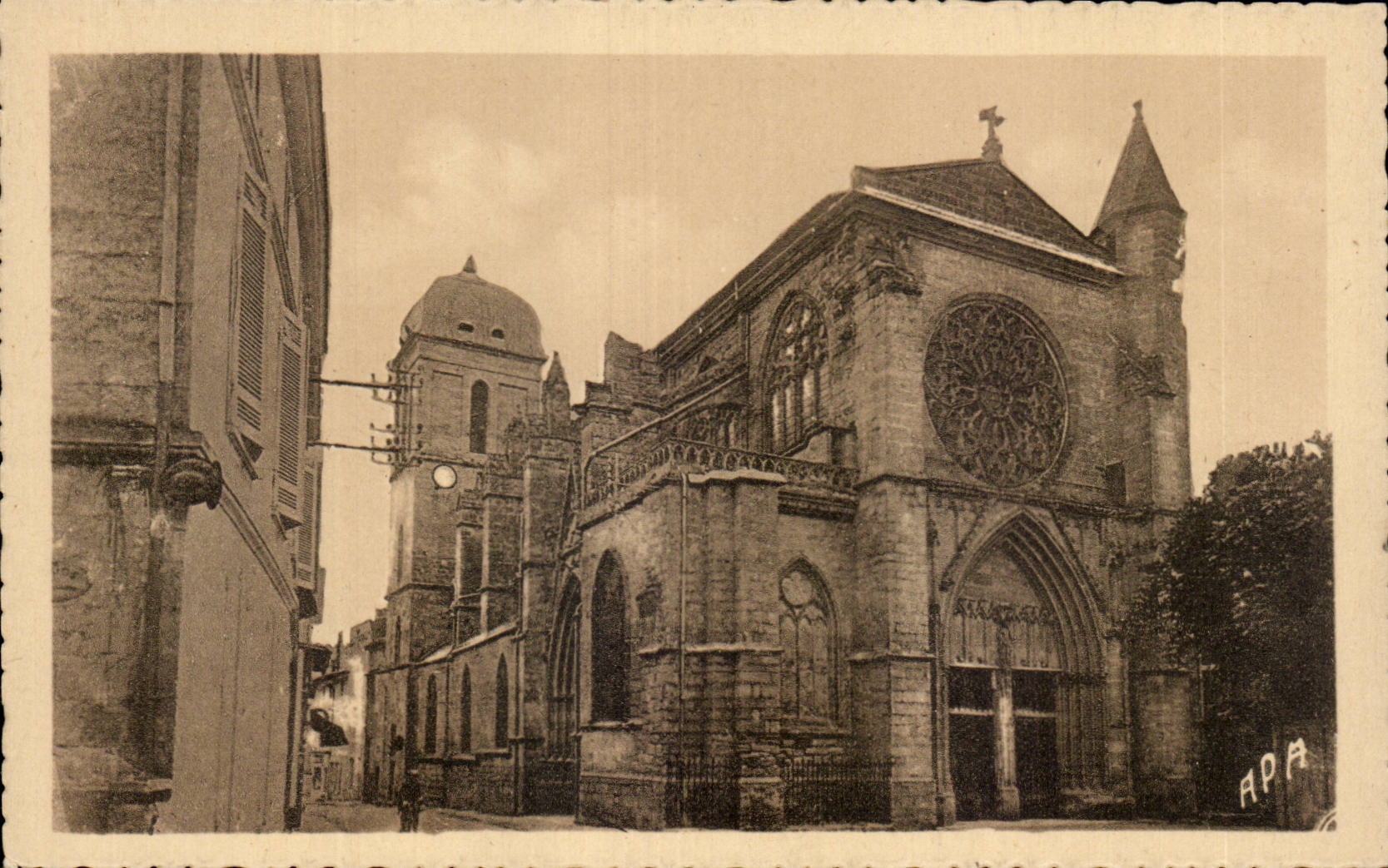 CPA Marmande the Notre Dame church